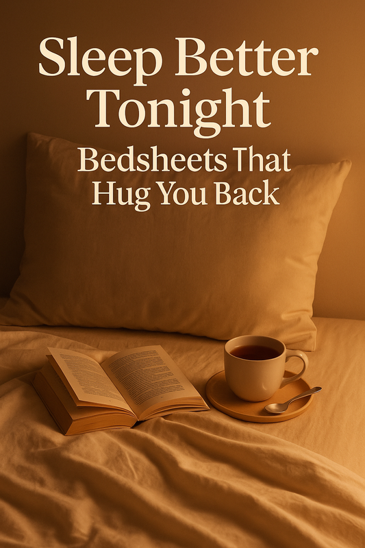 Sleep Better Tonight: Bedsheets That Hug You Back"