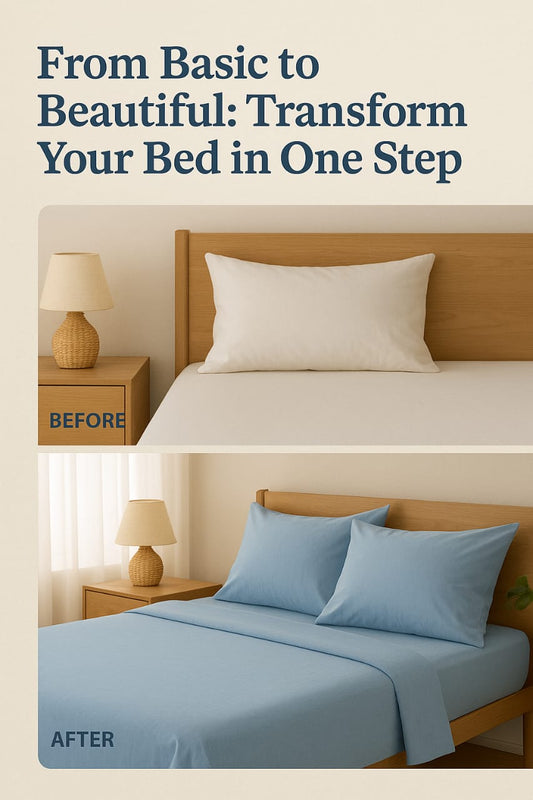 From Basic to Beautiful: Transform Your Bed in One Step