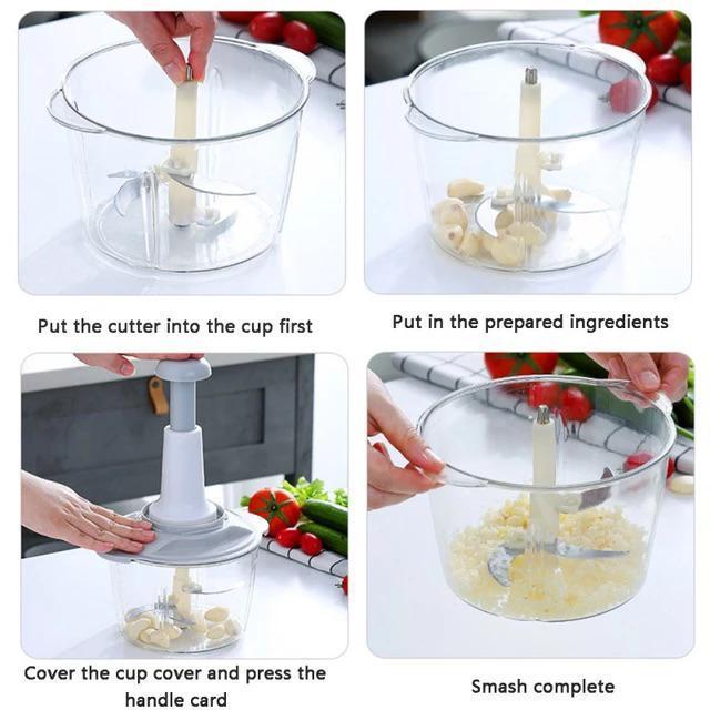 Multipurpose Food Chopper – Stainless Steel, Easy to Clean, Single Piece