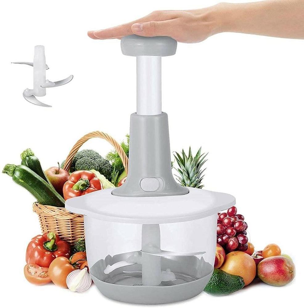 Multipurpose Food Chopper – Stainless Steel, Easy to Clean, Single Piece