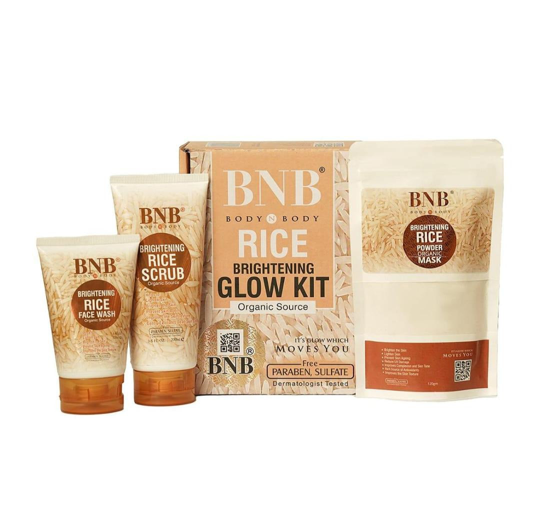Get radiant, glowing skin with our Rice Organic Facial Kit. Made with natural rice extracts to brighten, hydrate & smooth your skin. Perfect for all skin types. Shop now!