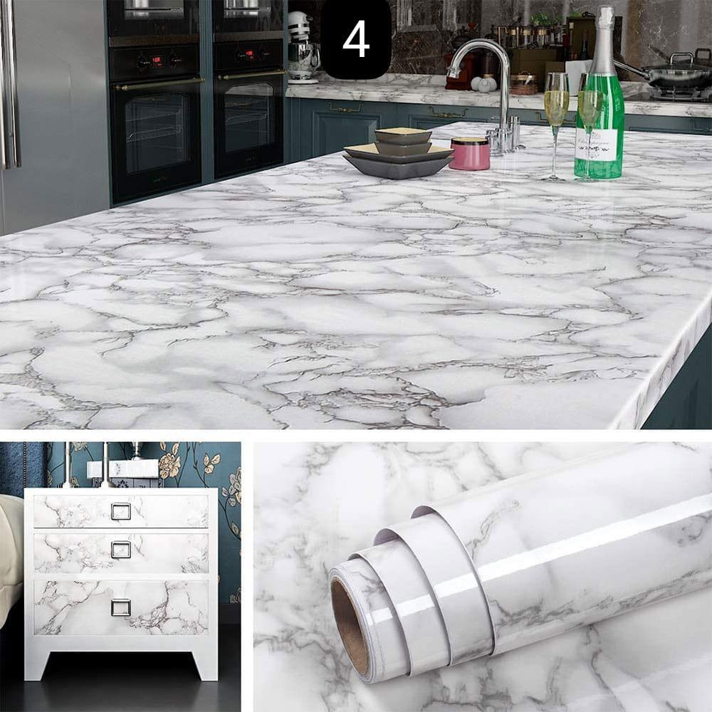 Waterproof kitchen sheet roll 2m x 60cm for countertops and walls
Oil-proof and heat-resistant adhesive kitchen film for drawers and shelves
Self-adhesive waterproof kitchen liner for easy cleaning and protection