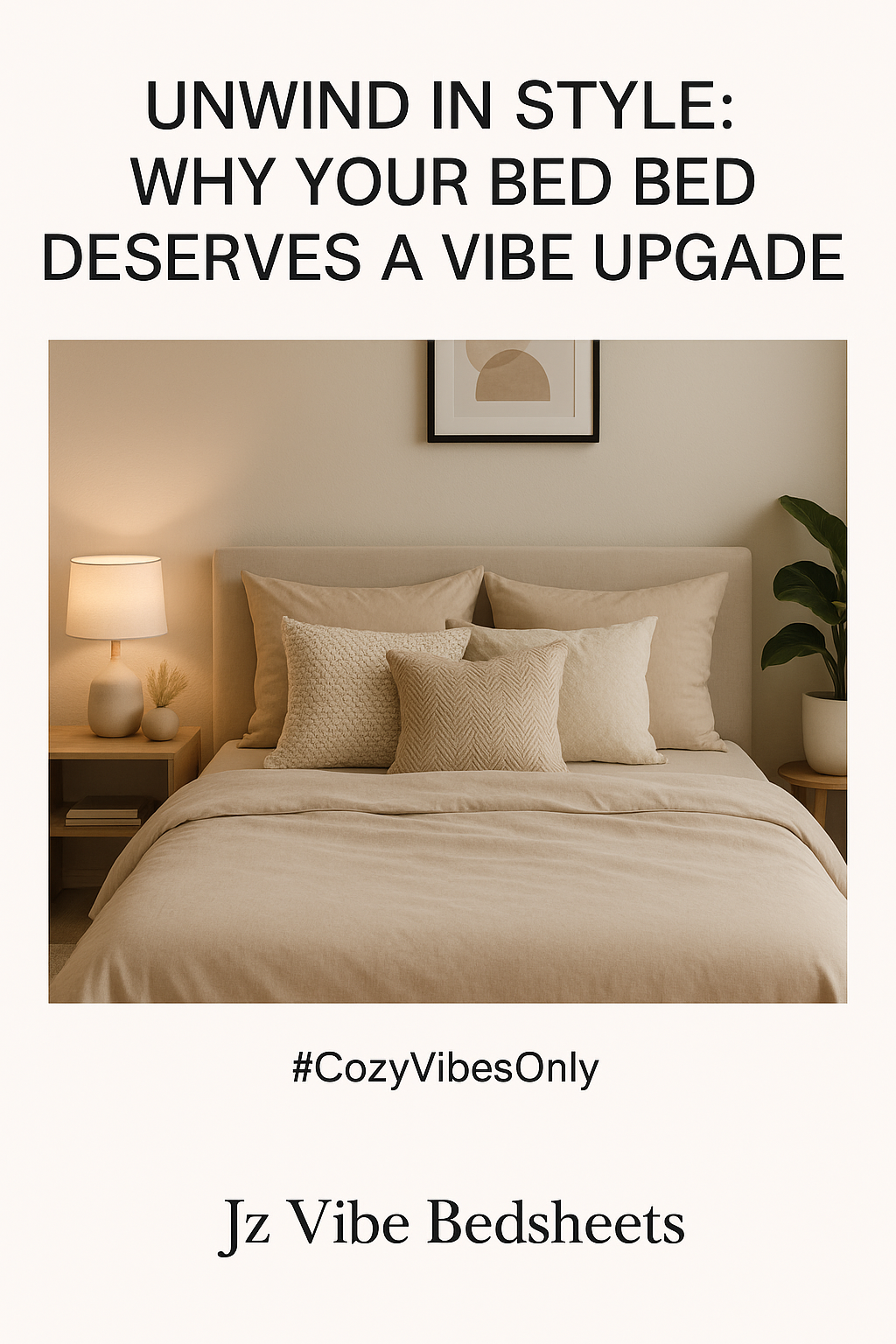 "Unwind in Style: Why Your Bed Deserves a Vibe Upgrade"