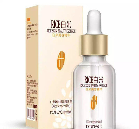Reveal a bright, hydrated glow with our Rice Skin Beauty Essence Serum. Lightweight, fast-absorbing, and suitable for all skin types. Shop now for radiant skin!
